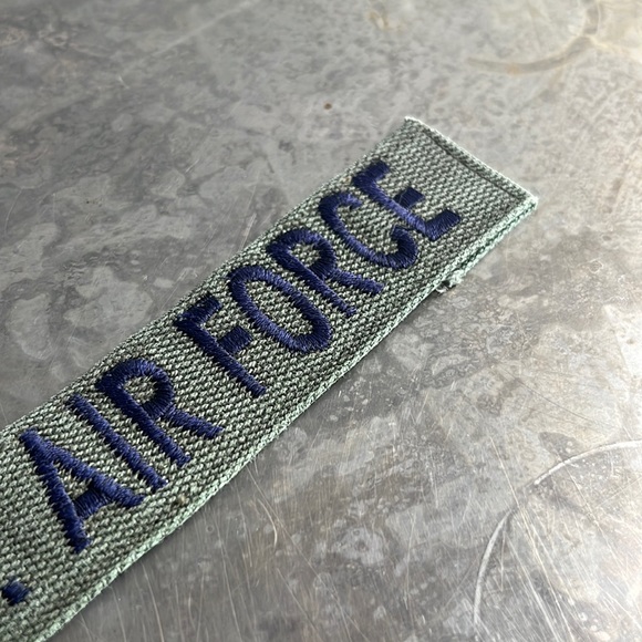 U.S. AIR FORCE embroidered tape patch - vintage - Picture 4 of 10